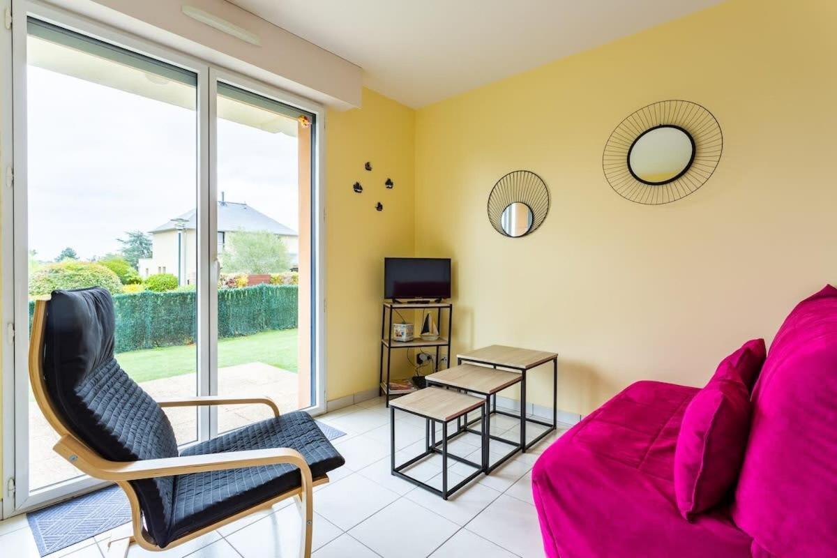 L'Opale - Joli Appartement Avec Jardin Et Garage Dinard Exterior photo