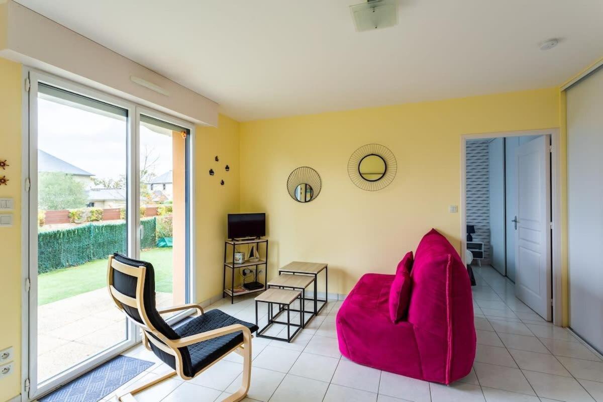 L'Opale - Joli Appartement Avec Jardin Et Garage Dinard Exterior photo